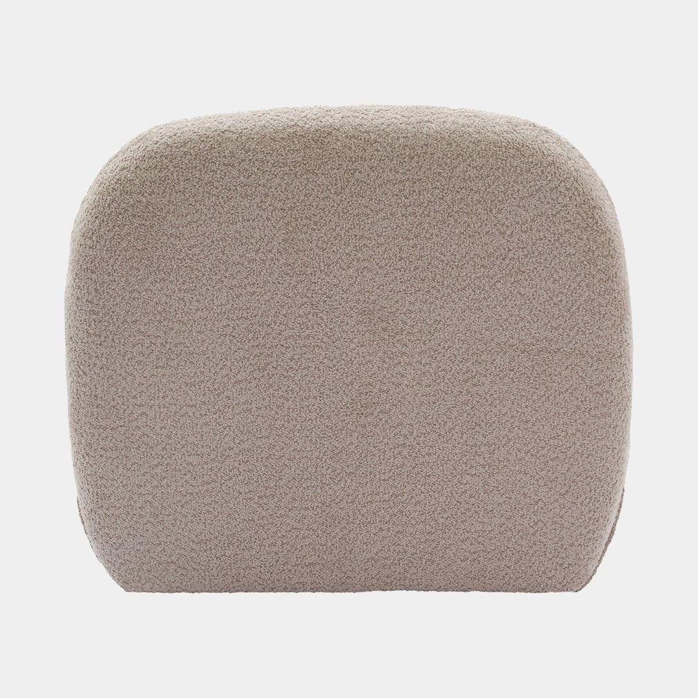 Amelia - Swivel Accent Chair In Fabric Oyster