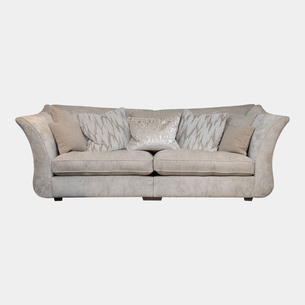 Araminta - Grand Split Pillow Back Sofa (Fibre Interior) In Fabric Cat A