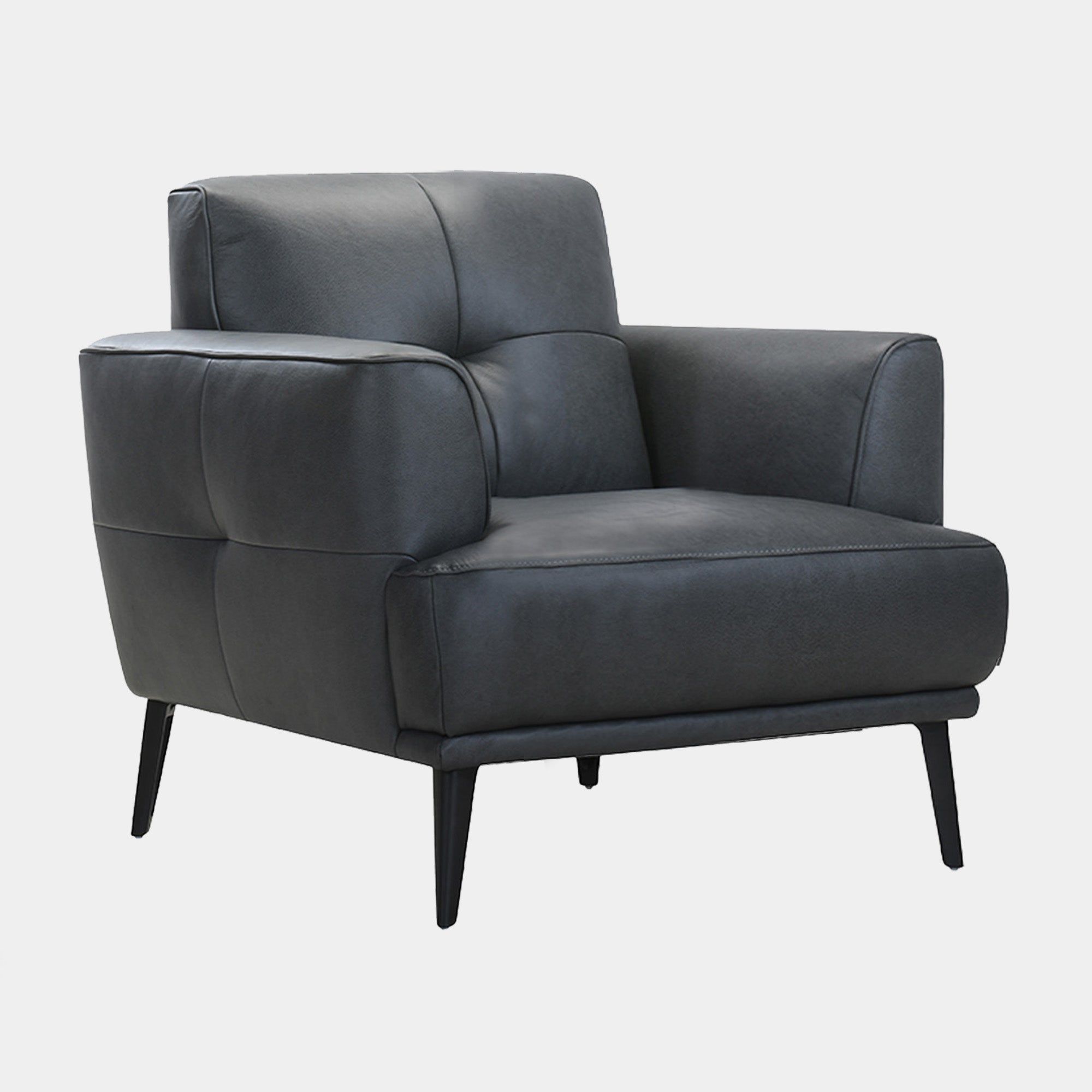 Chair In Full Leather Cat 15 H/H