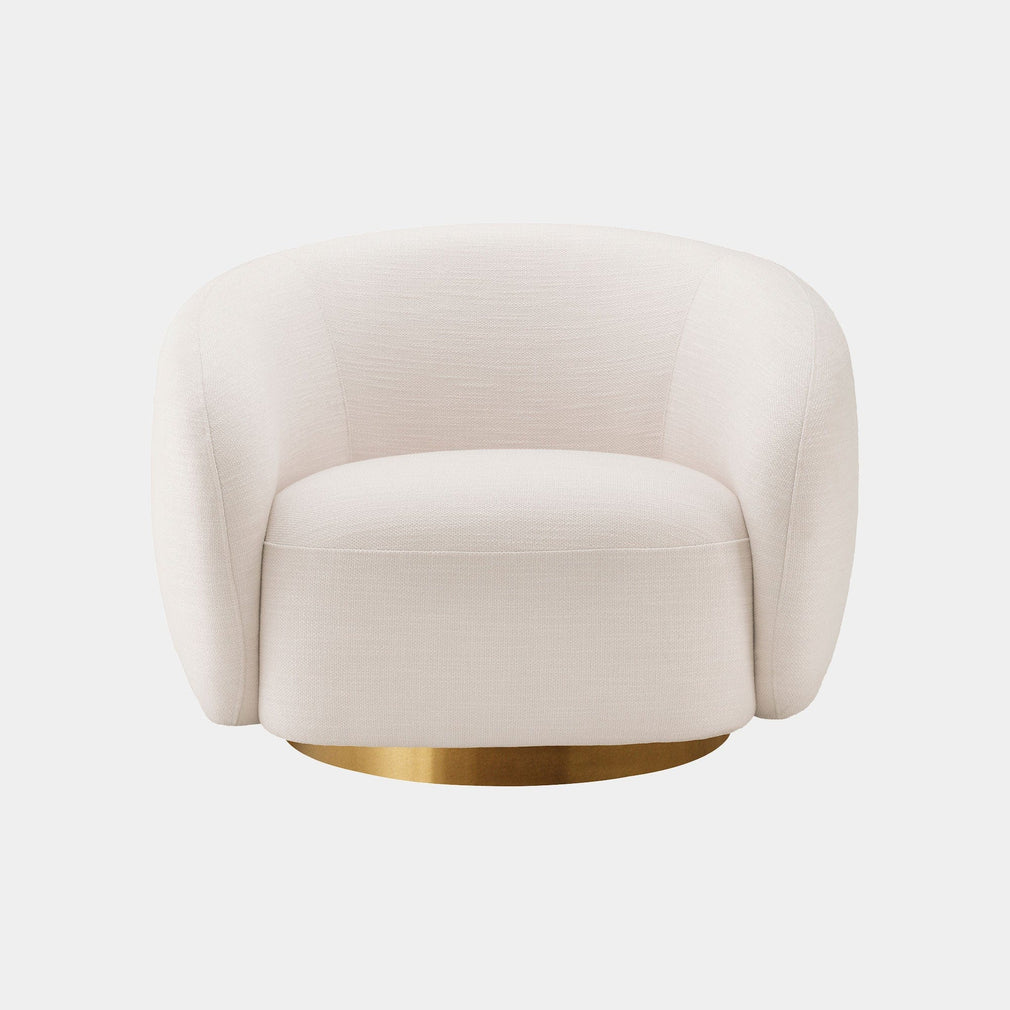 Eichholtz Brice - Swivel Chair Avalon White