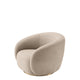 Swivel Chair In Avalon Sand