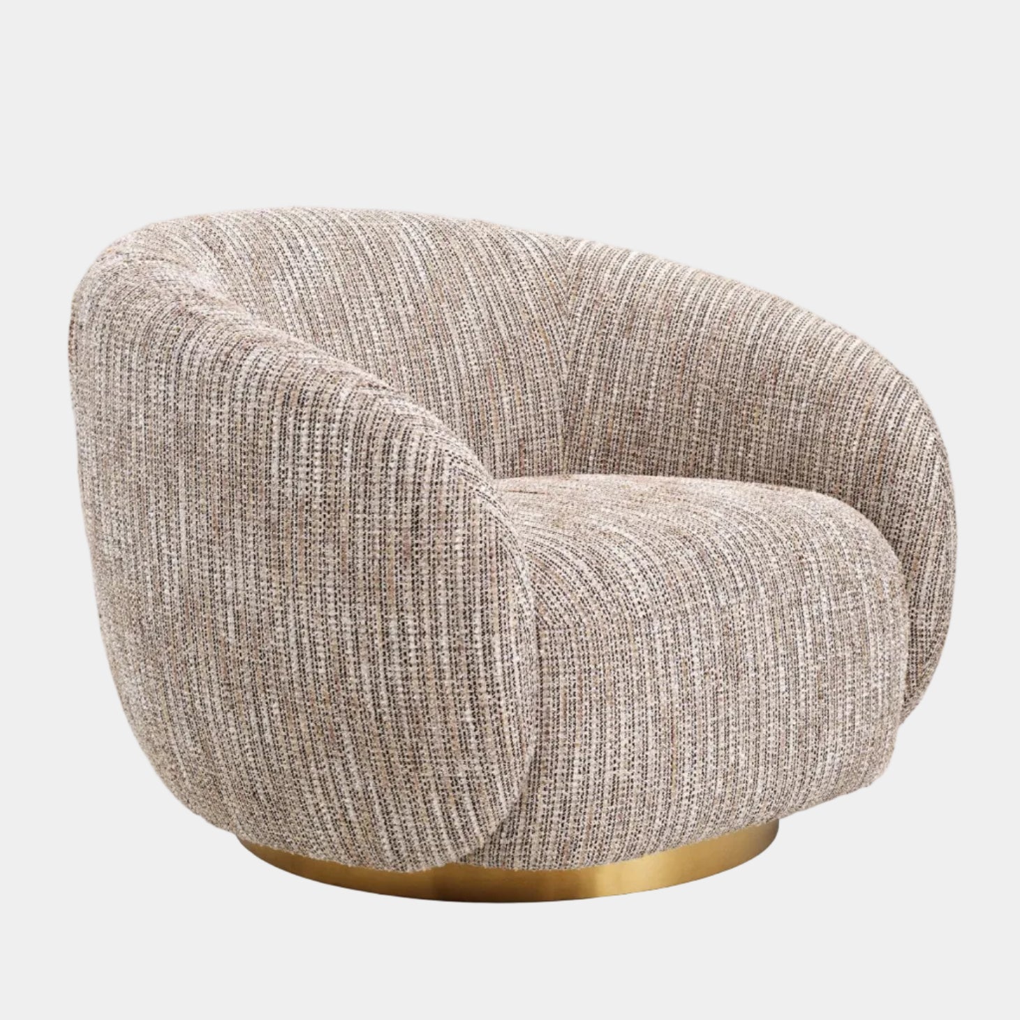 Eichholtz Brice - Swivel Chair Mademoiselle Beige
