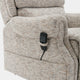 Bude - Dual Motor Rise & Recline Chair In Fabric Frost