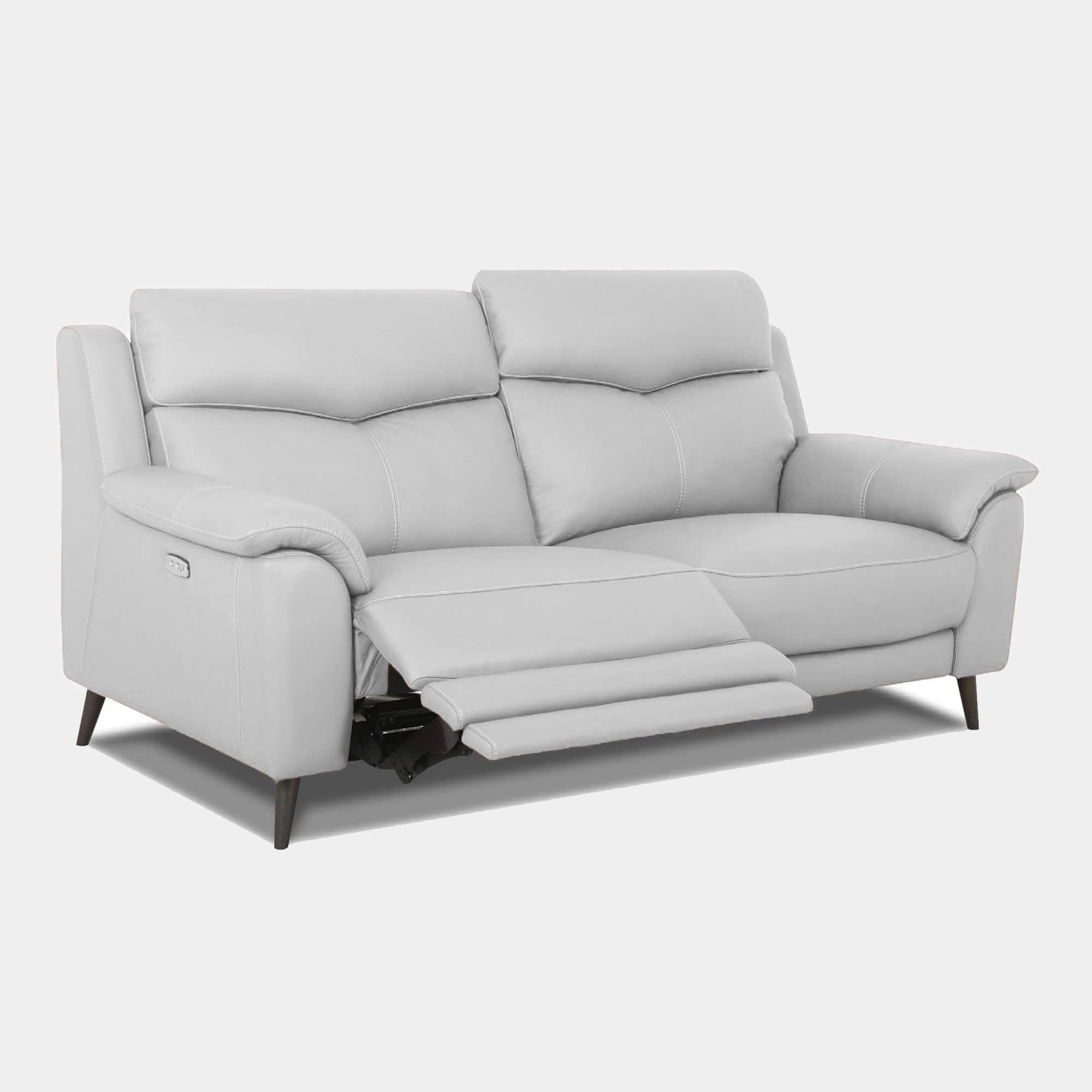 2.5 Seat (Split) Sofa With Power Recliners And USB Toggle In Leather Cat 20 Split