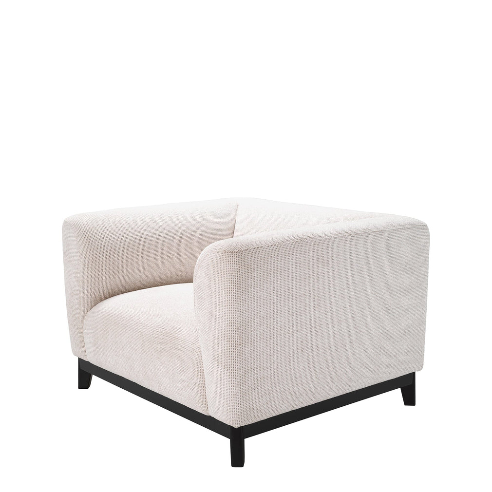 Chair In Fabric Lyssa Off-White