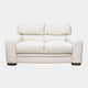 2 Seat Sofa In Leather Cat S11 Ontario White 1166