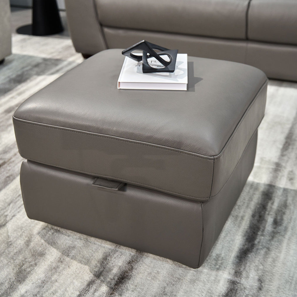 Criterion - Storage Footstool, Leather