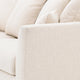 Sofa In Boucle Cream With Black Frame