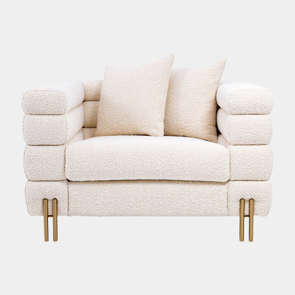 Eichholtz York - Chair, Fabric Boucle Cream