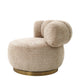 Eichholtz Phedra - Swivel Chair In Fabric Lyssa Sand