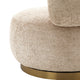 Eichholtz Phedra - Swivel Chair In Fabric Lyssa Sand