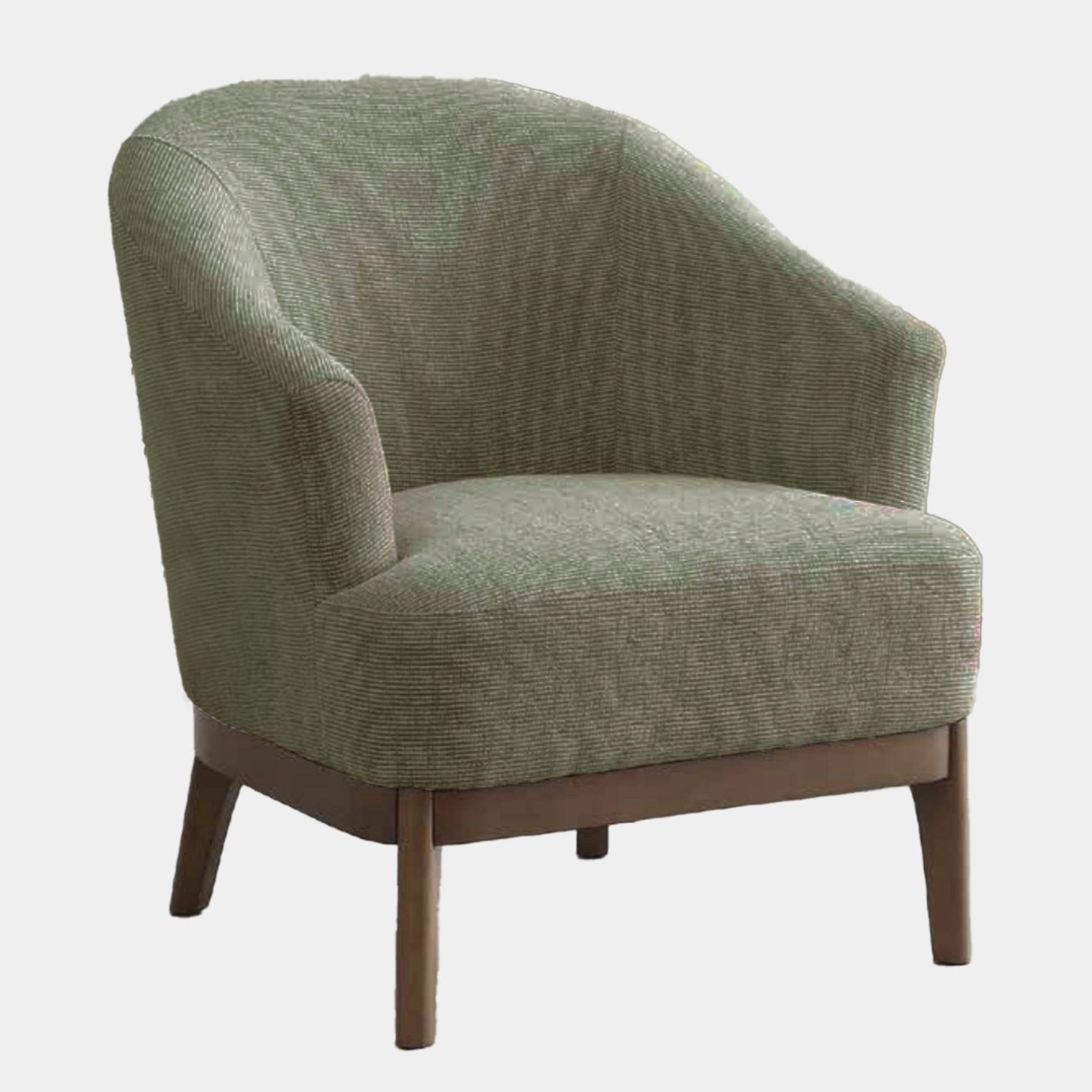 Jess - Tub Chair, Fabric Olive