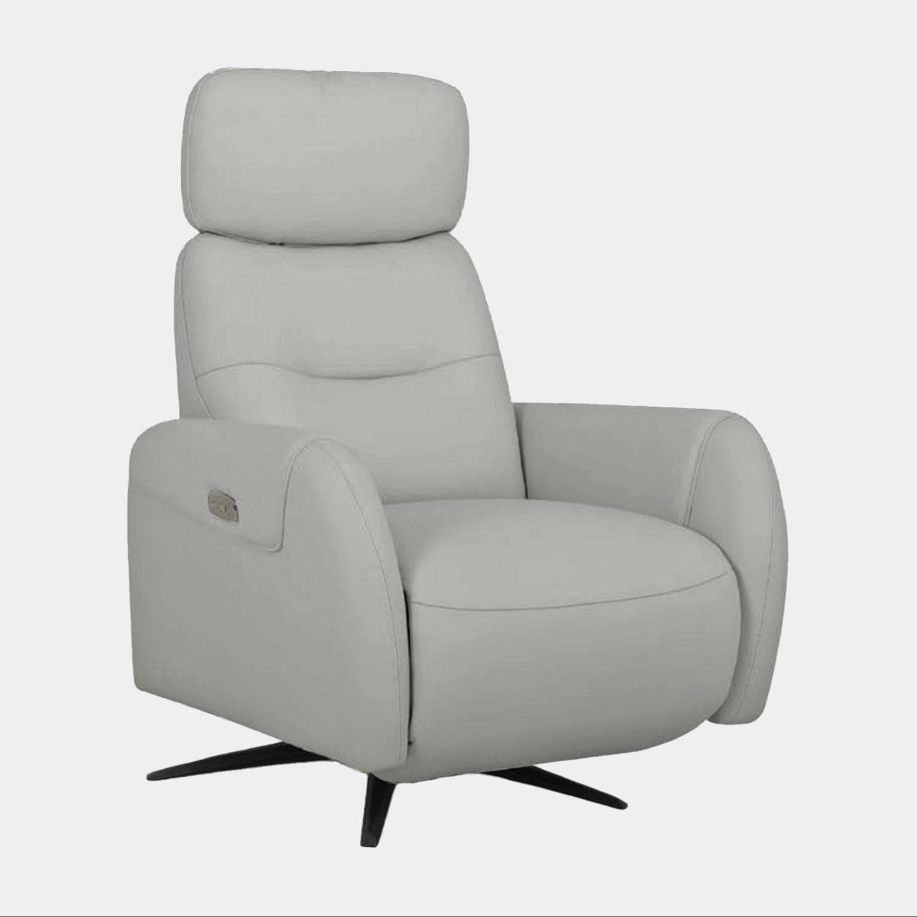 Freyja - Push Back Accent Chair, Leather