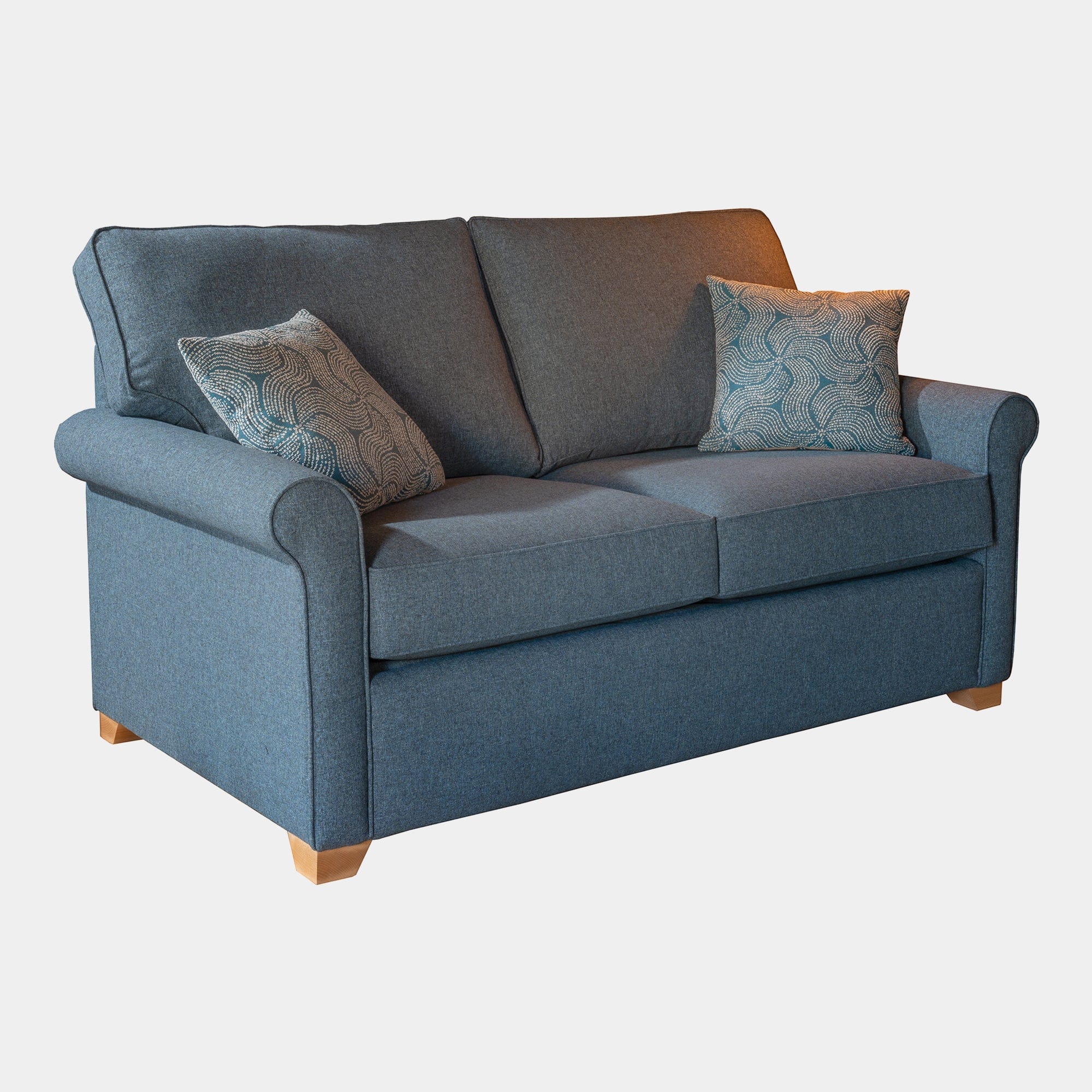 Mabel - 2 Seat Sofabed With Deluxe Memory Foam Mattress In Fabric Grade SE