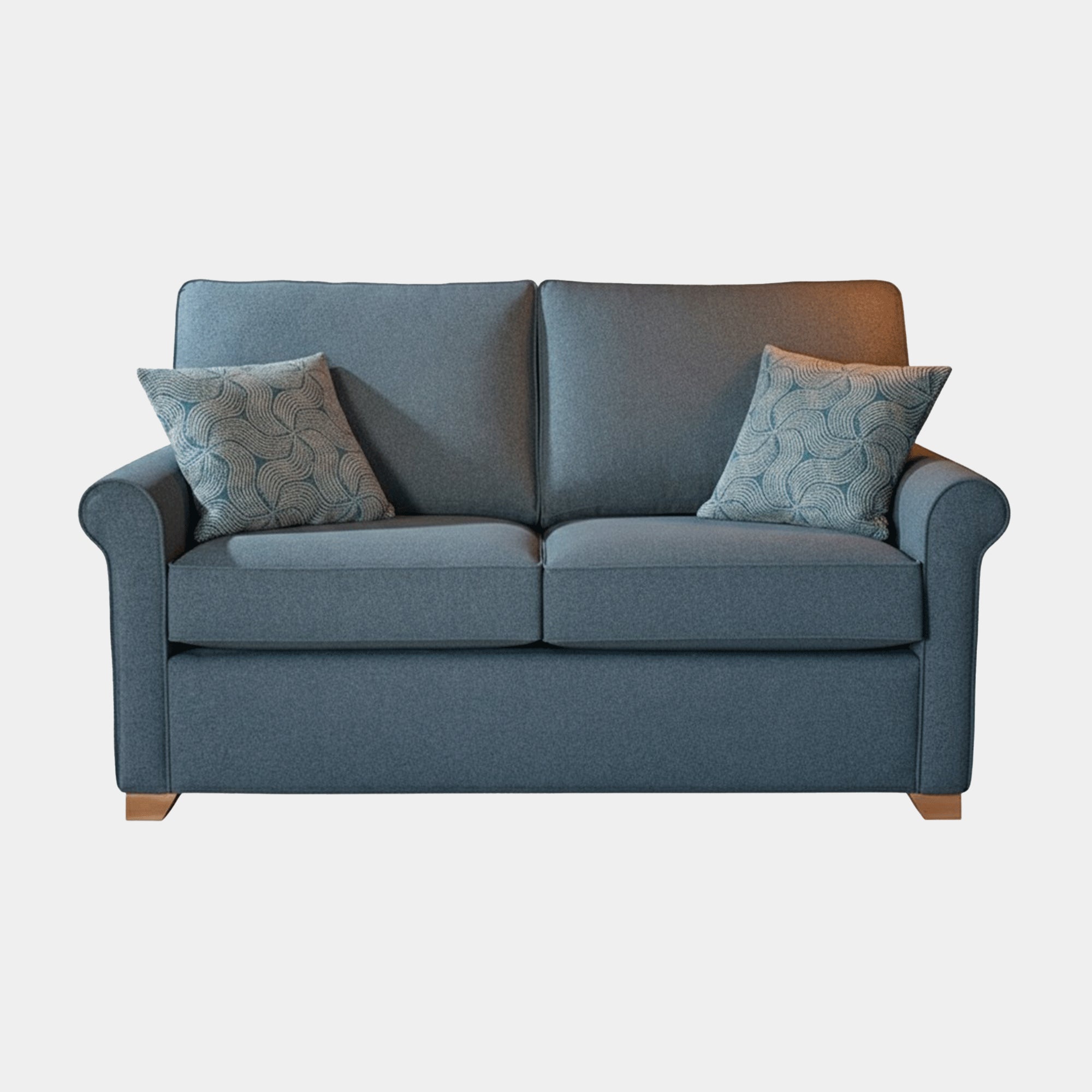 2 Seat Sofabed With Comfort Sprung Mattress In Fabric Grade SE