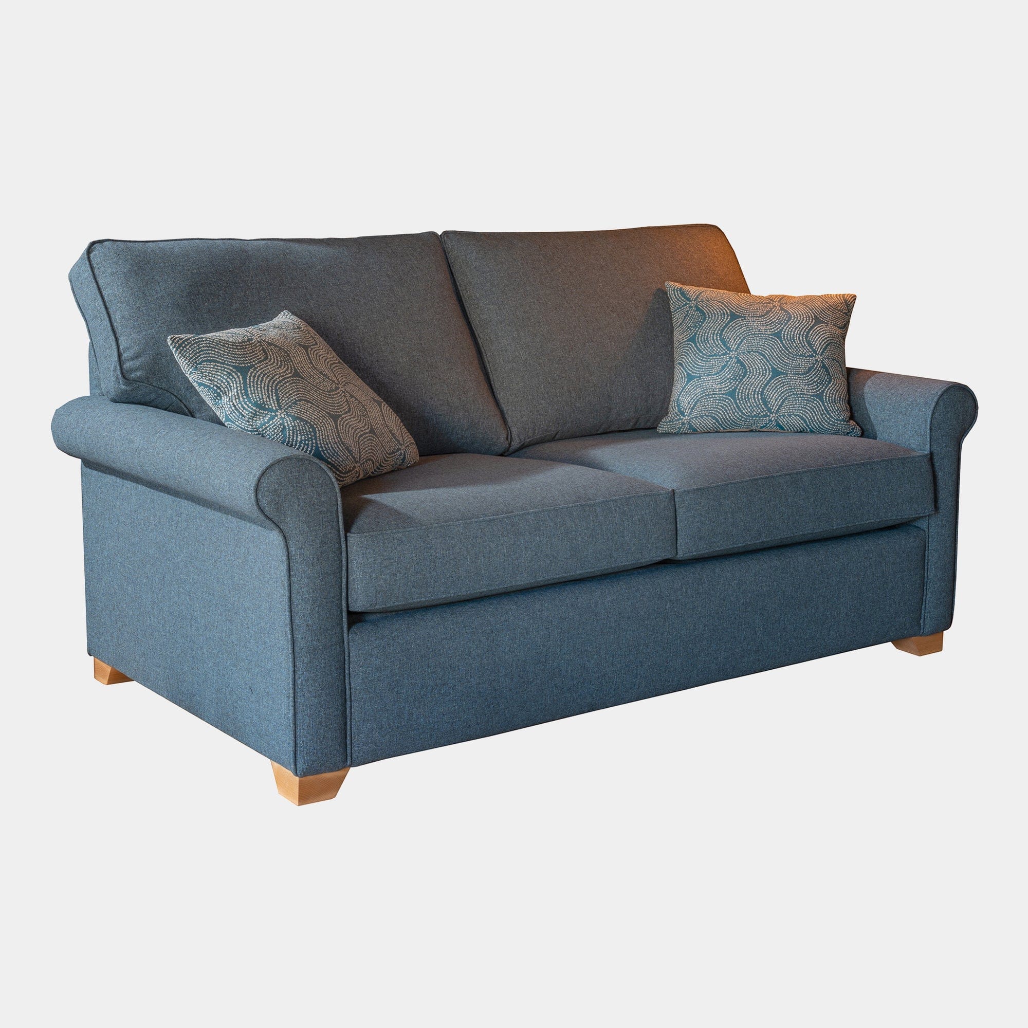 Mabel - 3 Seat Sofabed With Deluxe Memory Foam Mattress In Fabric Grade SE