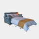 3 Seat Sofabed With Comfort Sprung Mattress In Fabric Grade SE