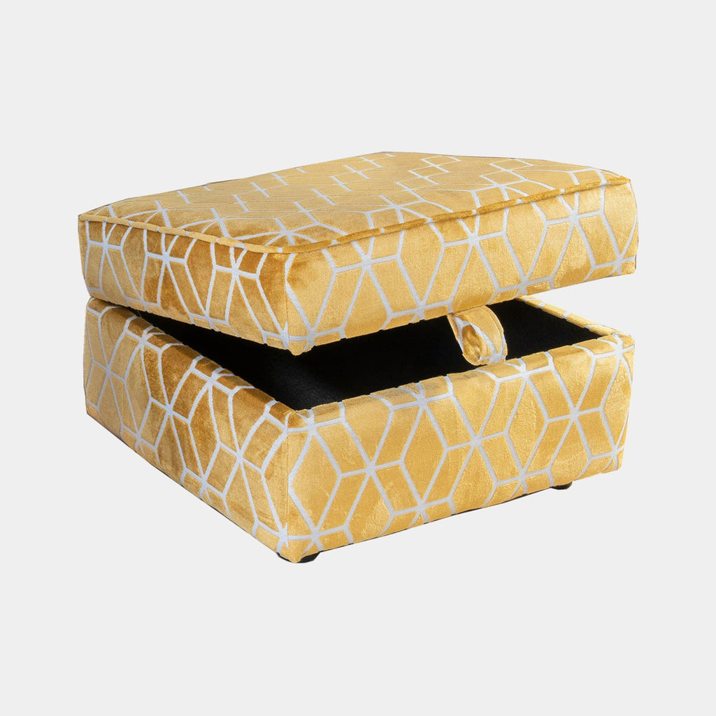 Mabel Storage Footstool Fabric