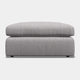 Footstool With Fibre Interiors In Fabric Grade C