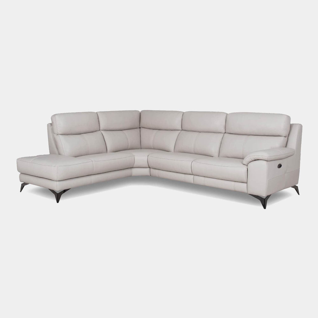 Miura LHF Terminal Power Recliner Corner Group Leather