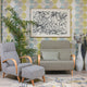 Footstool In Fabric Grade D