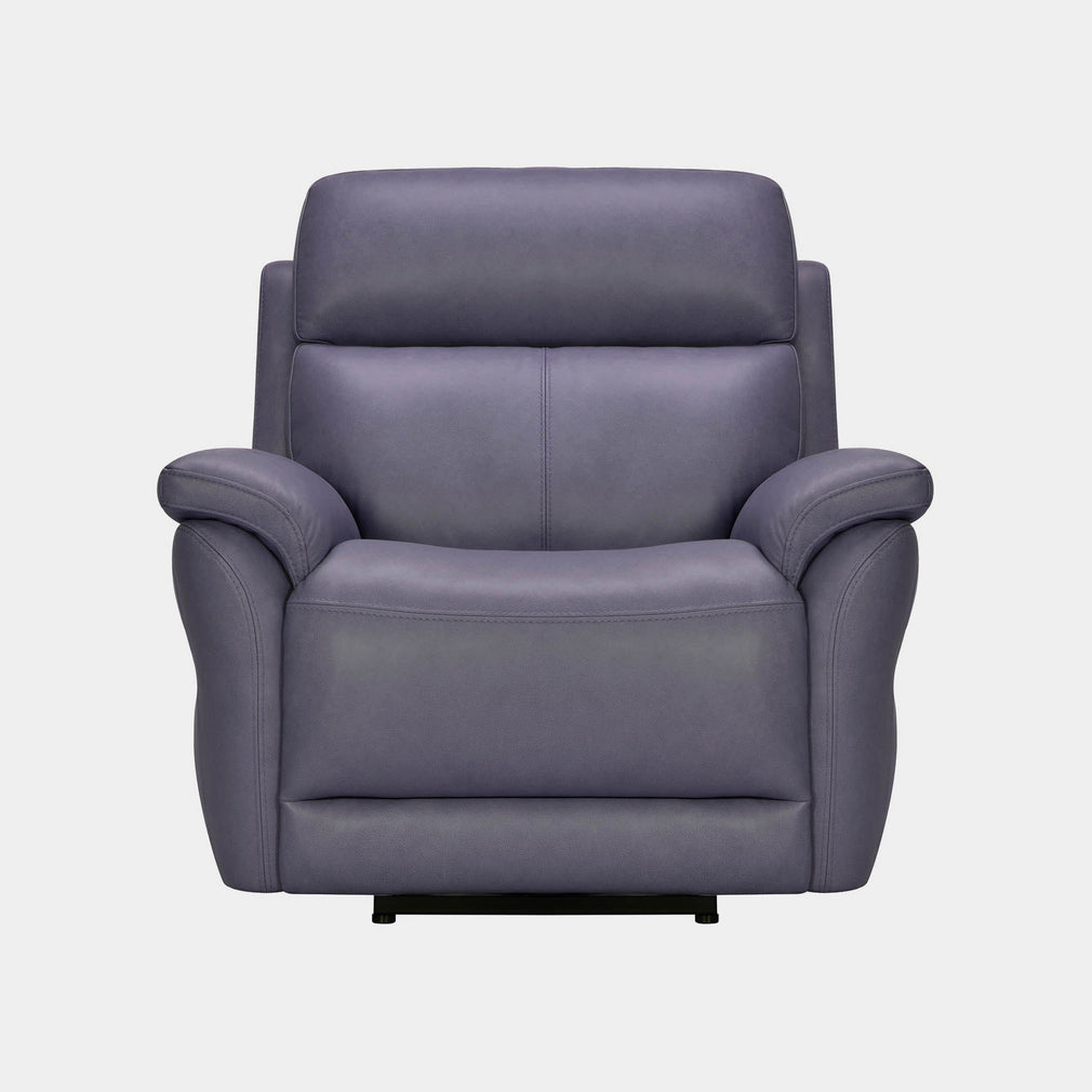 Zero Gravity Power Recliner Chair With Headrest In Leather Cat 15 H/H