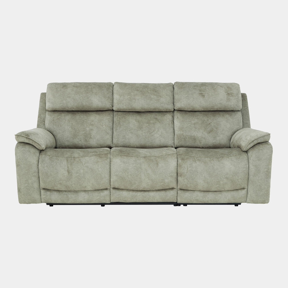 3 Seat Sofa With Power Recliner In Fabric Grade F6