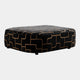 Oberon - Footstool (Fibre Interior) In Fabric Cat H