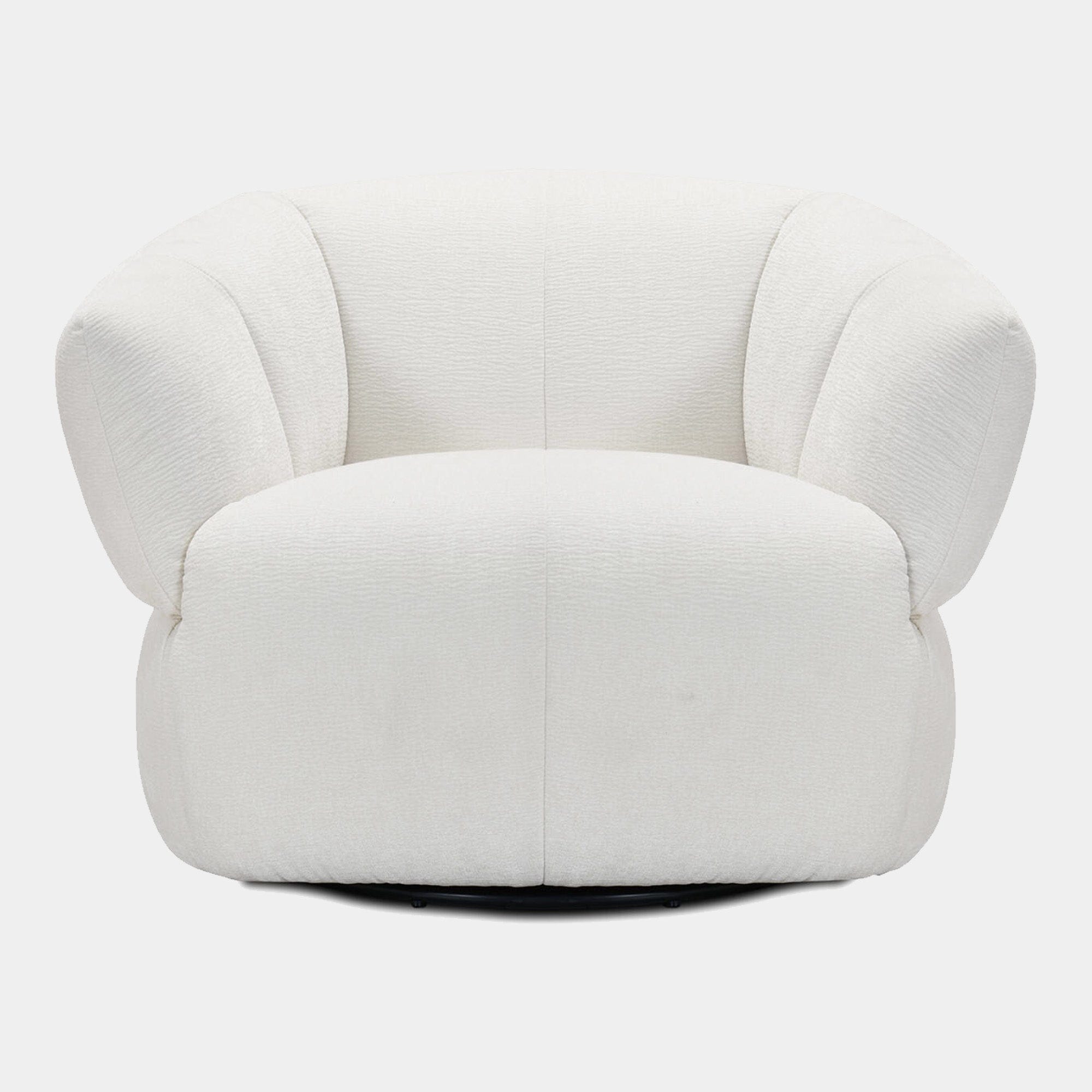 Paddington - Swivel Chair In Fabric BSF50 Sheepskin TX5011