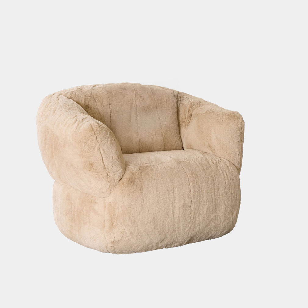 Paddington - Swivel Chair, Sheepskin Fabric