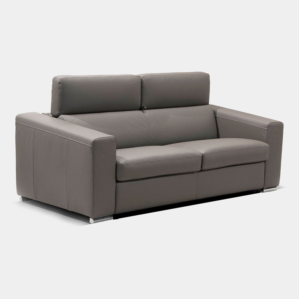 Riccardo - 2 Seat Sofabed In Fabric Or Leather Leather Cat B