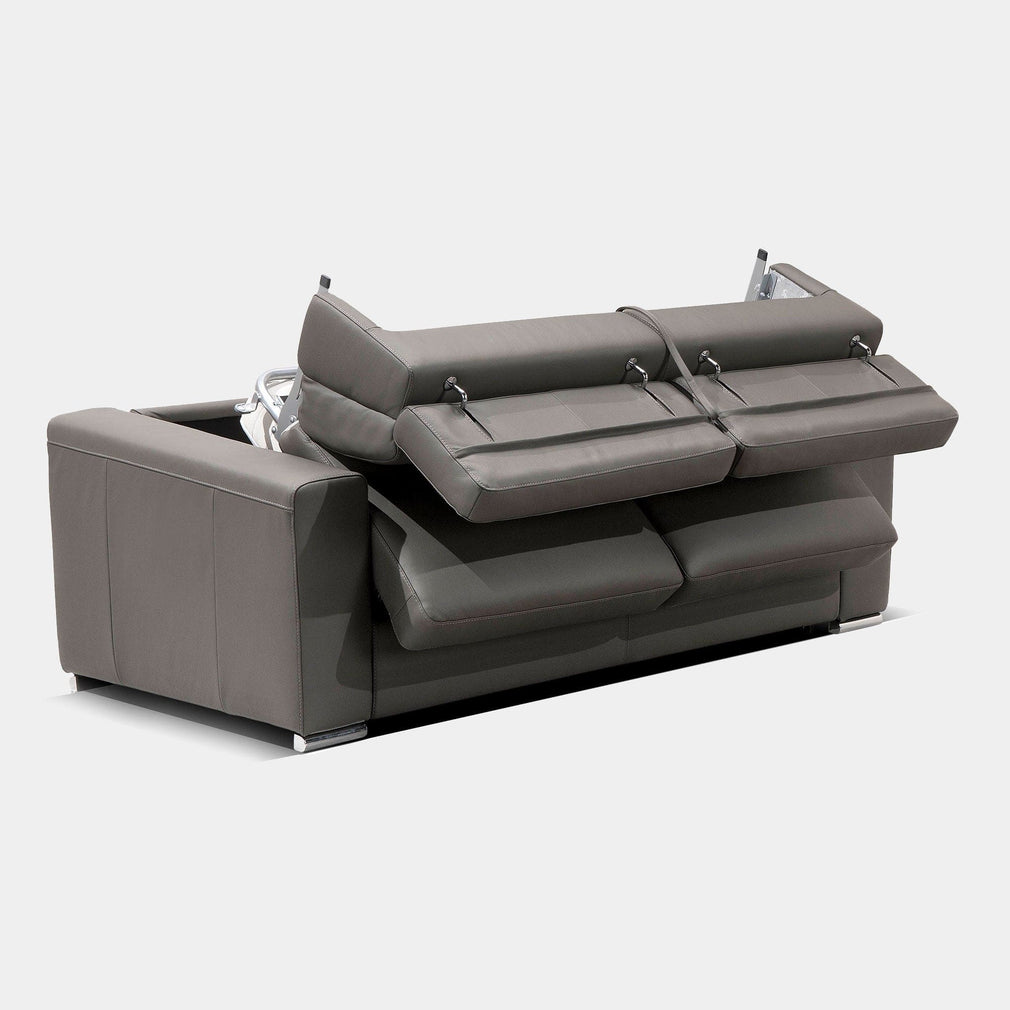 Riccardo - 2 Seat Sofabed In Fabric Or Leather Leather Cat B