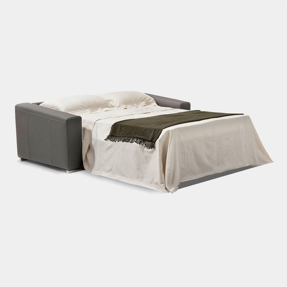 Riccardo - 2 Seat Sofabed In Fabric Or Leather Leather Cat B