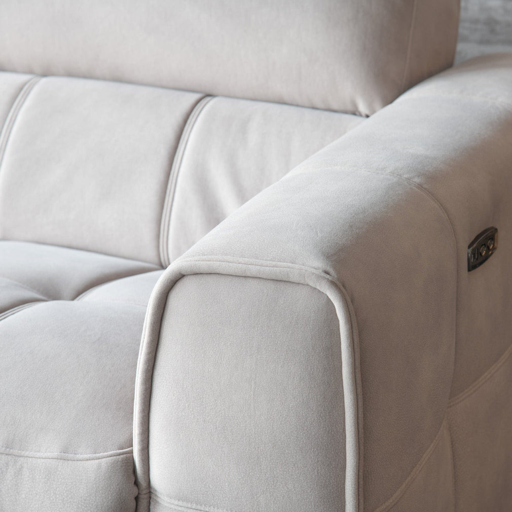 Michigan - RHF Terminal Power Recliner Corner Group In Fabric