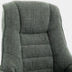 Royale - Swivel Recliner Chair & Footstool, Fabric