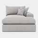 Sapphire - Chaise Unit RHF Arm In Fabric Grade C