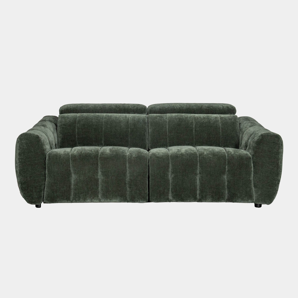 2.5 Seat Sofa With Power Recliners In Fabric Grade F8 Manhatten Pine 58001