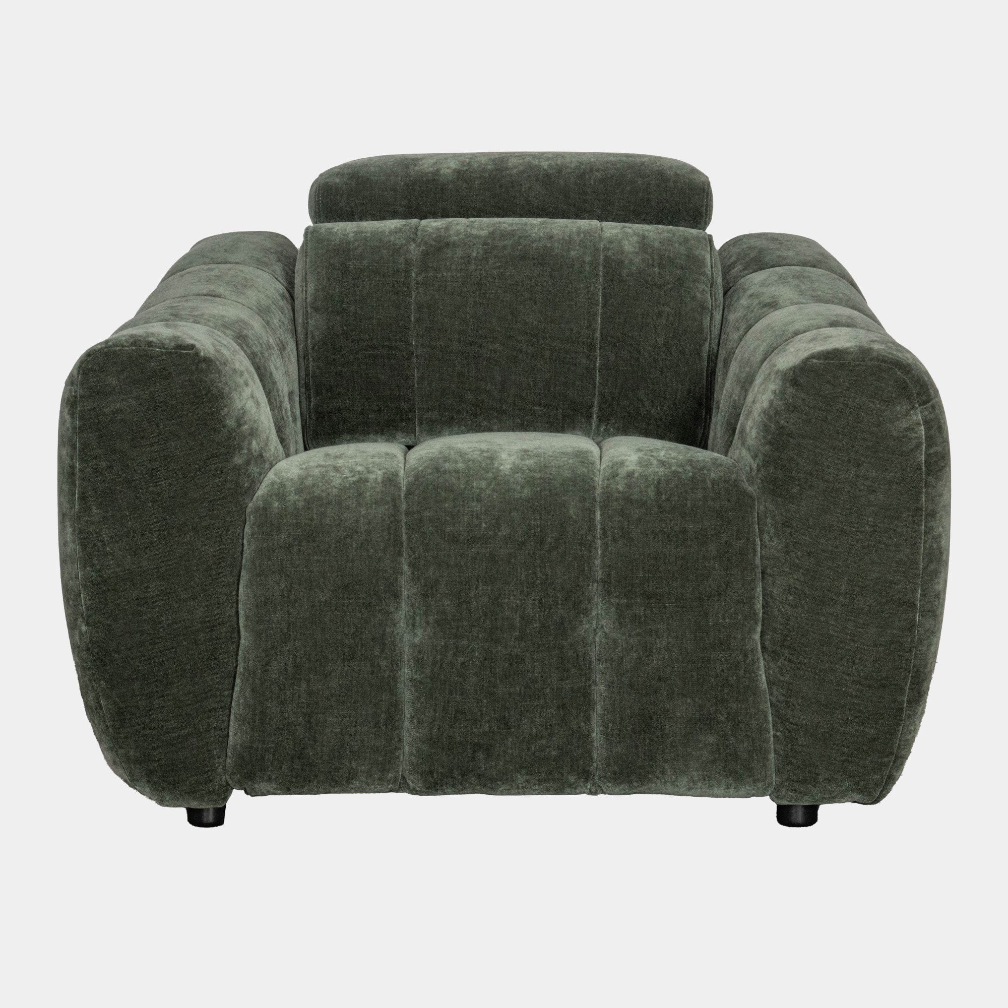 Power Recliner Chair In Fabric Grade F8 Manhatten Pine 58001