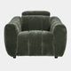 Power Recliner Chair In Fabric Grade F8 Manhatten Pine 58001