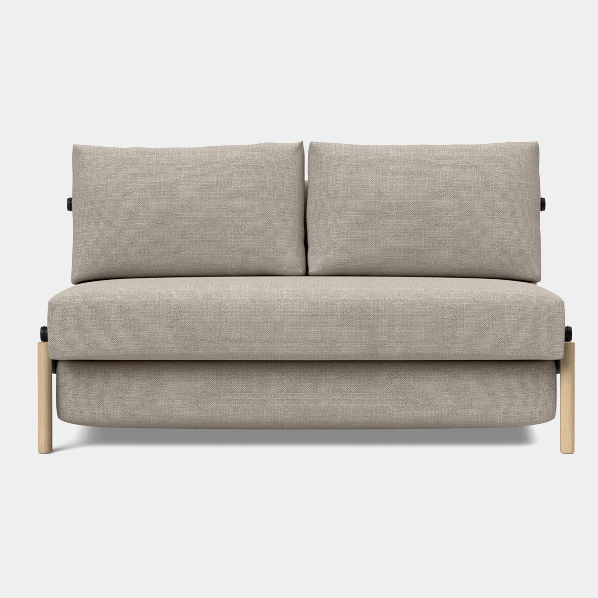 Sofabed 140cm In Fabric 579 Kenya Gravel
