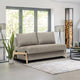 Sofabed 140cm In Fabric 579 Kenya Gravel