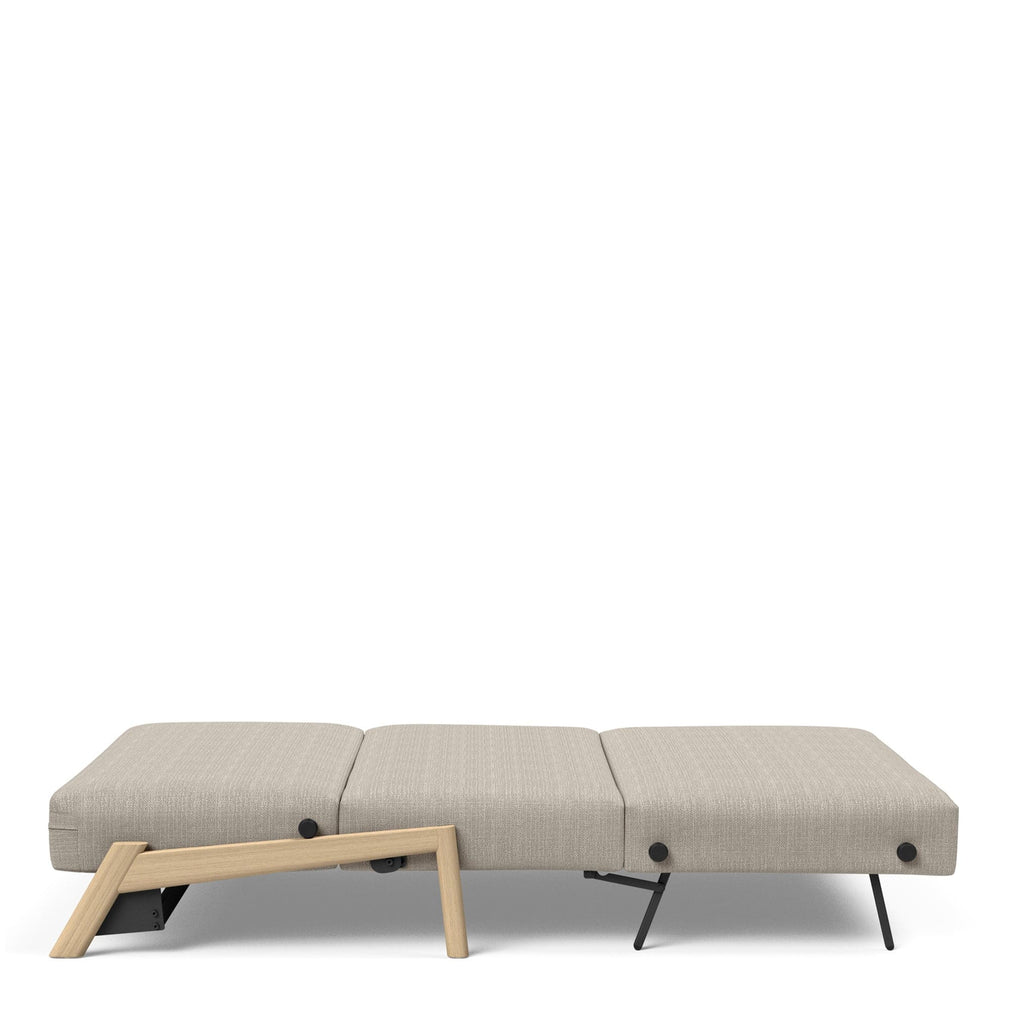 Sofabed 140cm In Fabric 579 Kenya Gravel
