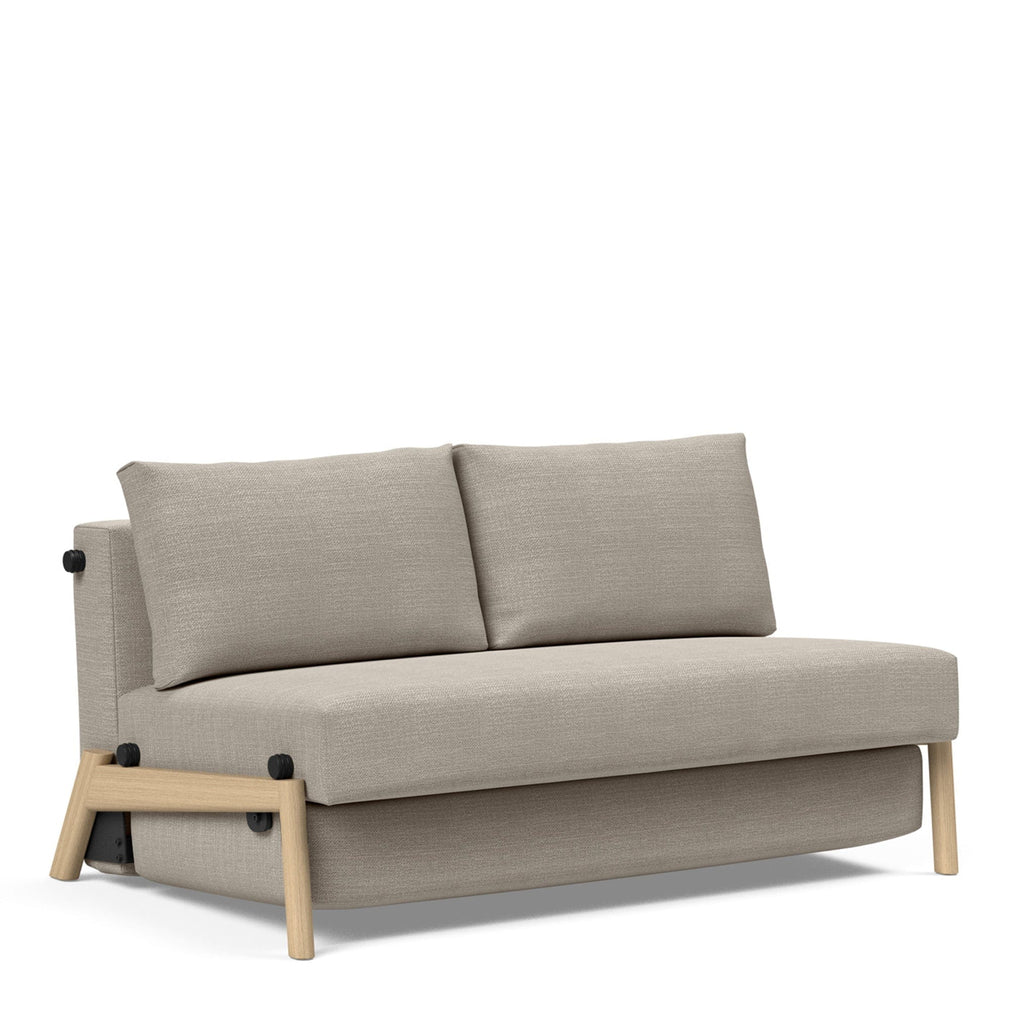 Sofabed 140cm In Fabric 579 Kenya Gravel