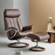 Stressless Paul - Chair & Stool With Signature Base, Leather