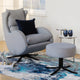 Large Chair Swivel & Rocking Leg In Grade 6
