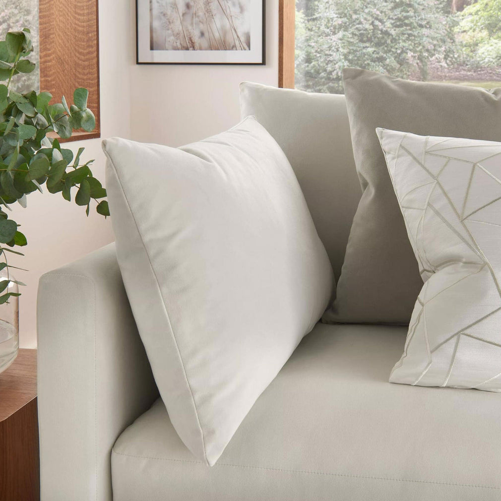 LHF Small Chaise Sofa (With Fibre Seat Interior) In Grade C Fabric