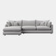 Santa Fe - Large LHF Chaise Sofa, Fabric