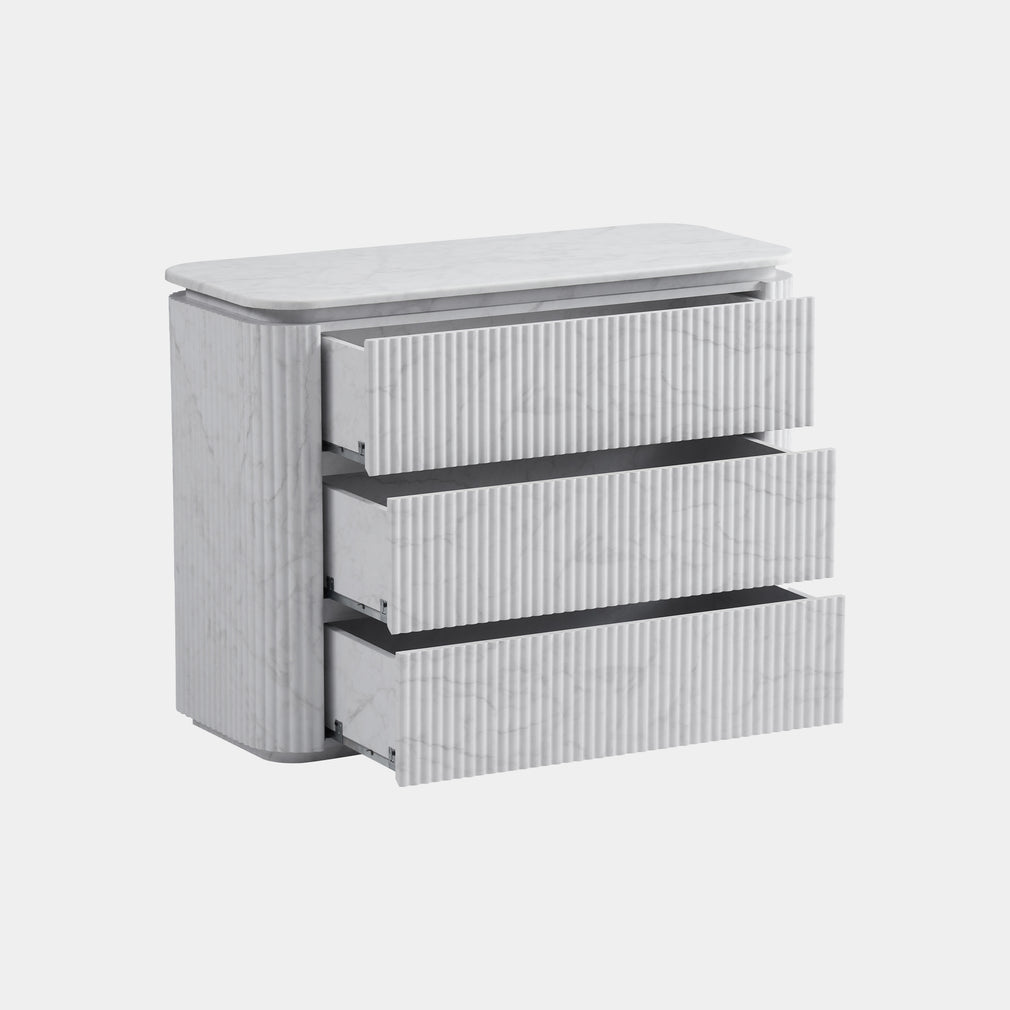 Valentina - 3 Drawer Chest of Drawers