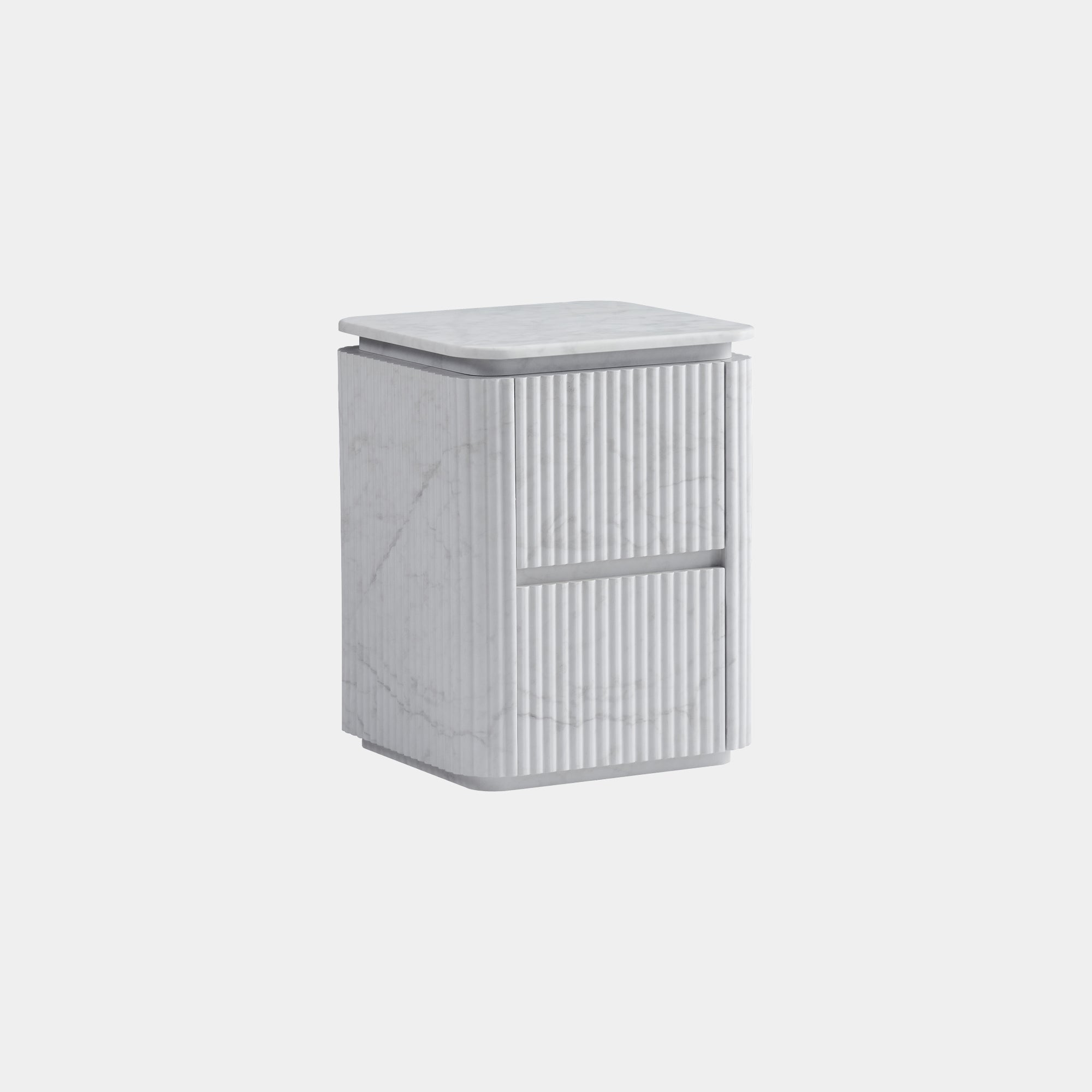 Valentina - 2 Drawer Bedside Table