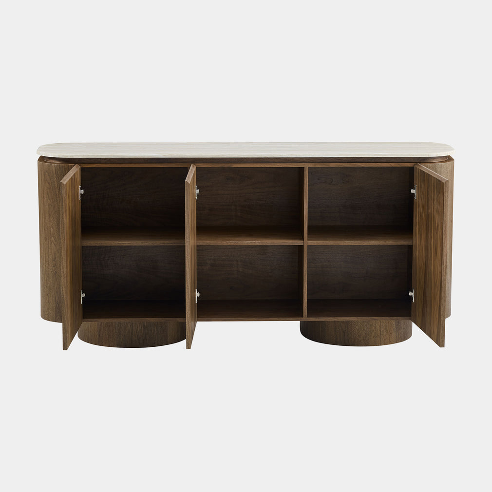 Camino - 3 Door Sideboard, Wooden